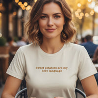 Load image into Gallery viewer, Sweet Potatoes Are My Love Language Tee
