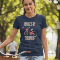Load image into Gallery viewer, My Bike Is My Therapist Tee