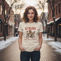 Load image into Gallery viewer, Get In Loser, We're Stealing Christmas Tee